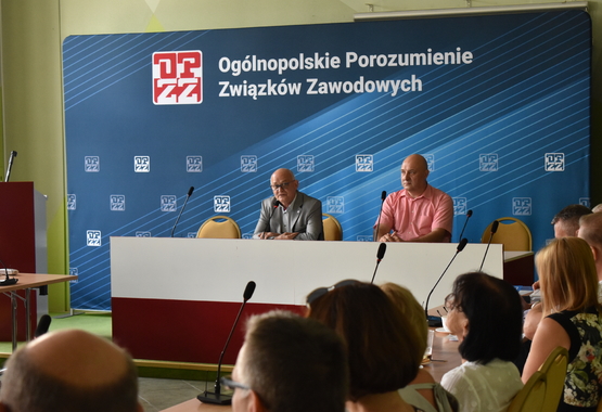 Spotkanie przedstawicieli Powiatowych Rad OPZZ na Mazowszu