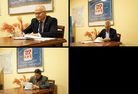 Podpisanie umowy o współpracy pomiędzy OPZZ i ukraińskimi związkami zawodowymi (FPU)
