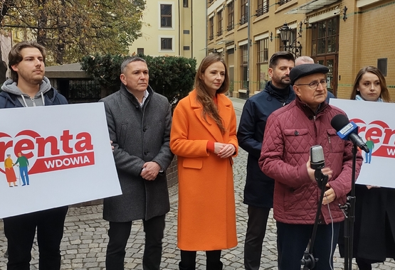 Dolnośląskie: renta wdowia – konferencja prasowa